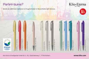 Special Colour up from 3.000 pens