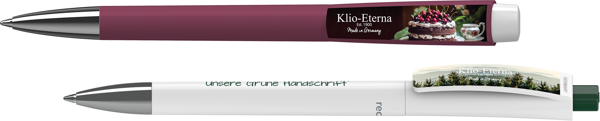 Beispiel Digitaldruck Kugelschreiber USB-Stick